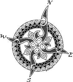 You will learn about this from our article. polynesian tattoo compass - Google Search … | Compass rose ...