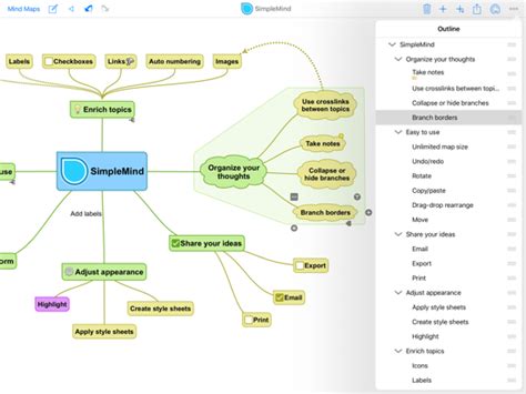 Simplemind Pro Mind Mapping Ctl Crossroads