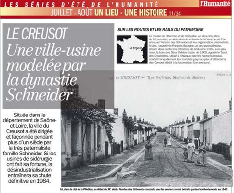 Usines schneider, usines de guerre. Le Creusot. Une ville-usine modelée par la dynastie ...