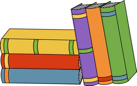 Row Of Books Clipart Clipart Best