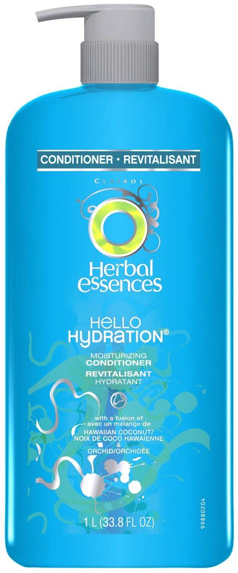 Leaves curls full of body & shine. Herbal Essences Hello Hydration Moisturizing Hair ...