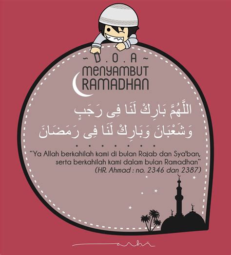 DOA MENYAMBUT BULAN RAMADHAN - Sharing My Ceritera