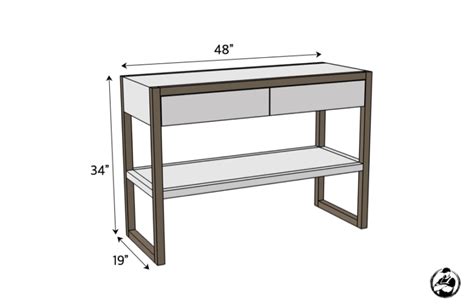 Modern Console Table Rogue Engineer