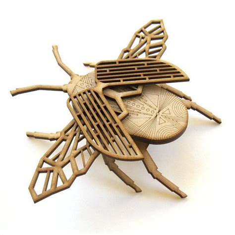 Toady is going to use processing mode: Wood 3D Beetle - Bug Taxidermy, Beetle Taxidermy, Bug ...