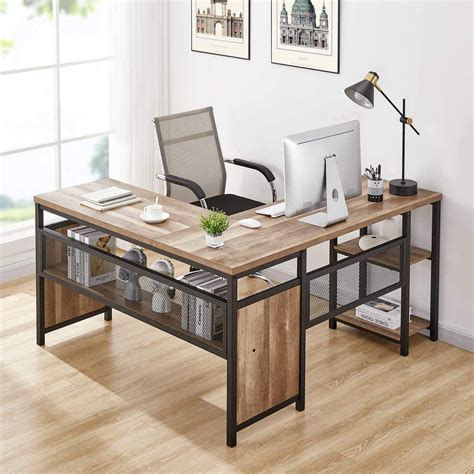 Wholesale Fatorri L Shaped Computer Desk Industrial Office Desk With