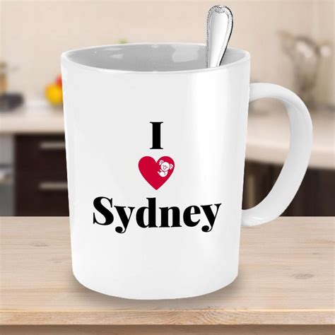 Best place to buy coffee mugs online in australia, choose one of our cool personalised coffee cups, novelty or custom mugs. I Heart Sydney with Koala Heart Coffee Mug - Australia ...