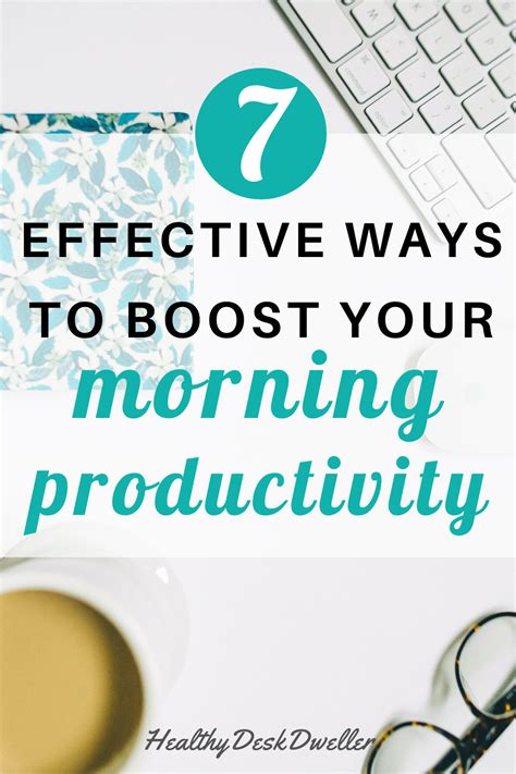 7 Productive Morning Habits To Also Do At Night Healthy Desk Dweller
