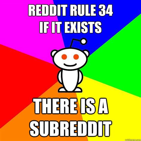 Reddit Rule 34 If It Exists There Is A Subreddit Reddit Alien Quickmeme