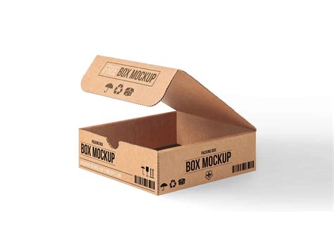 Free Carton Packaging Box Mockup Psd