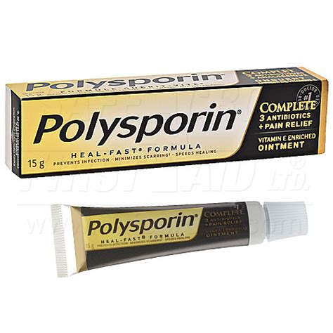 Antibiotic eye drops usually help symptoms get better after three days. Polysporin Complete Antibiotic Ointment, 15g. - University ...