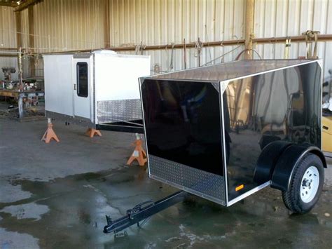 4x6 Enclosed Trailers From 100dollarman Pirate4x4com 4x4 And Off