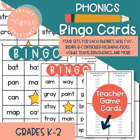Phonics Bingo — Literacy Edventures