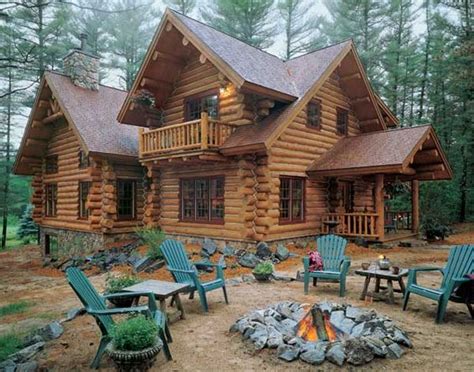 Customize any floorplan to suit your needs and budget. Log cabin homes, Cabin decks and Pine on Pinterest