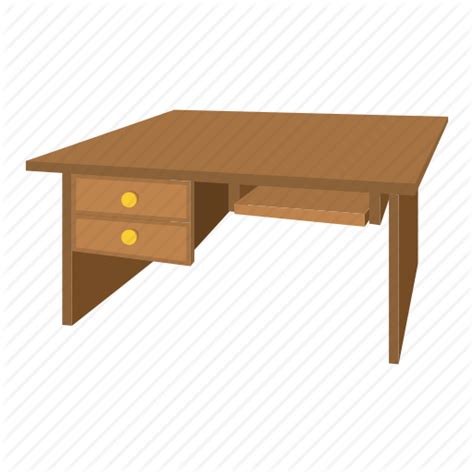 Cabinet, cartoon, desk, furniture, interior, office, wood icon