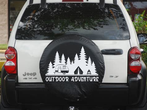 Outdoor Adventure Car Decal Camping Decals For Camper Etsy