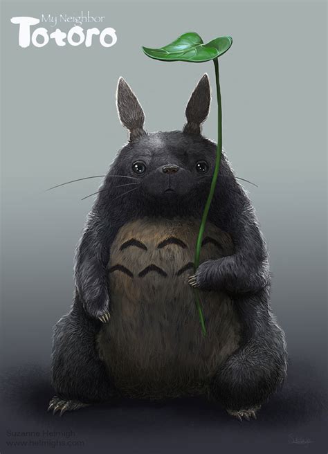 This animal is 'the king of the jungle'. Amazing Totoro Fan Art