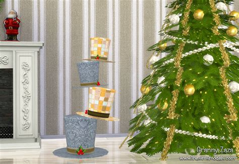 Sims 4 Ccs The Best Christmas Set By Granny Zaza