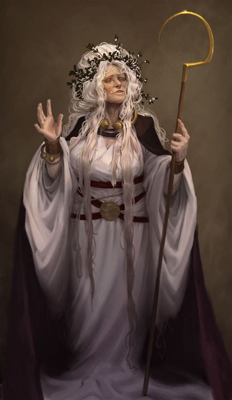 Artstation The Witch Queen Klaudia Bulantova Character Portraits