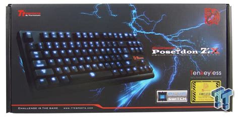 Tt Esports Poseidon Zx Illuminated Mechanical Gaming Keyboard Review