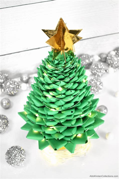 Create This Fun And Easy 3d Paper Christmas Tree Craft For Your Holiday