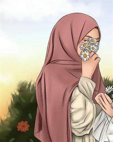 [100 ] hijab cartoon wallpapers