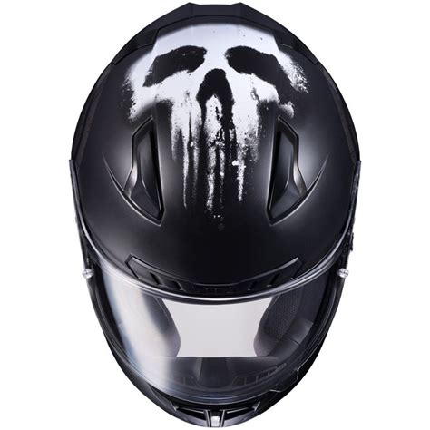 Hjc Cl 17 Motorcycle Helmet Marvel Series The Punisher