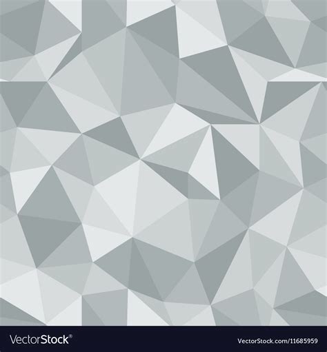 Brilliant Seamless Pattern Diamond Triangle Vector Image