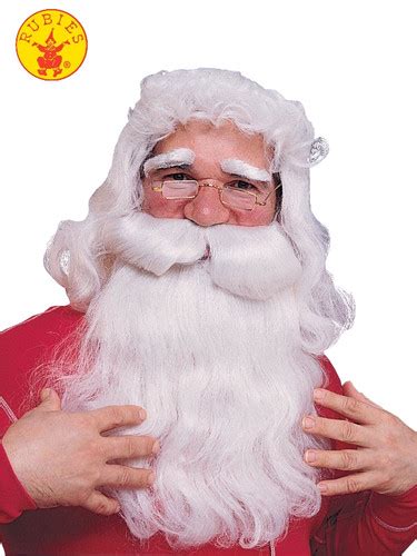 Santa Beard And Wig Set Santa Beard And Wig Set Adult