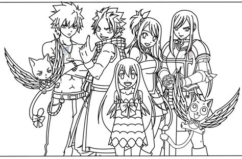 Fairy Tail Coloring Pages Best Coloring Pages Wonder Day — Coloring