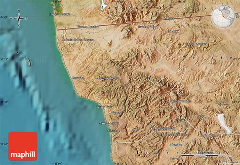 Satellite Map Of Tijuana