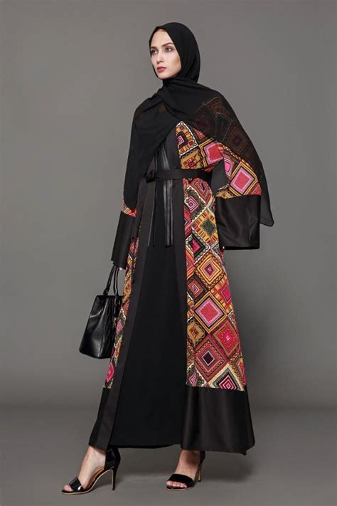 New Model Arab Cardigan Kimono Pakistan Traditional Islamic Clothing Front Open Women Clothing