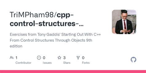 Github Trimpham98cpp Control Structures Through Objects Exercises