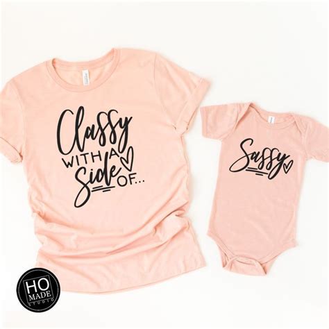 classy with a side of sassy mommy and me outfit mommy and me outfits sassy shirts mommy and me