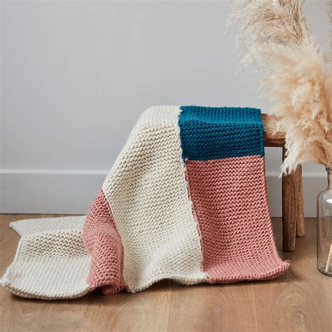 How To Loom Knit A Blanket Hobbycraft