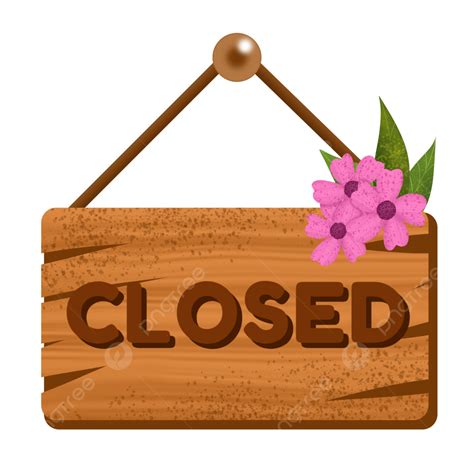 Wooden Sign Board Png Picture Wooden Board Closed Sign Wooden Board