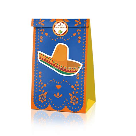 Lb004 Mexican Party Supplies Candy T Bags Birthday Party Bags Party