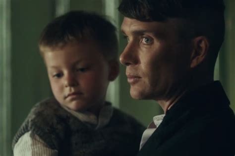 tommy shelby and son charlie in series 4 pb cillian murphy peaky blinders series peaky