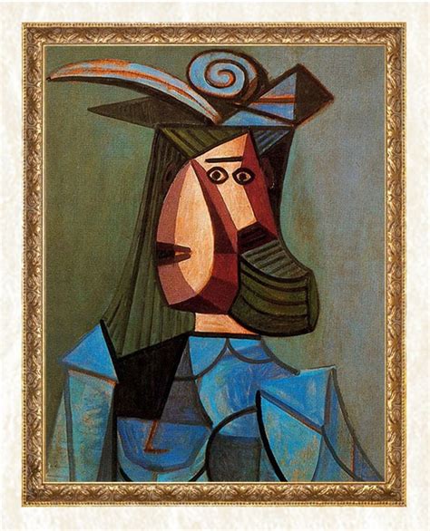 Portrait chalk pastel picasso cubism paintings | fine art america. Pablo Picasso's Cubism Portrait - All Diamond Painting