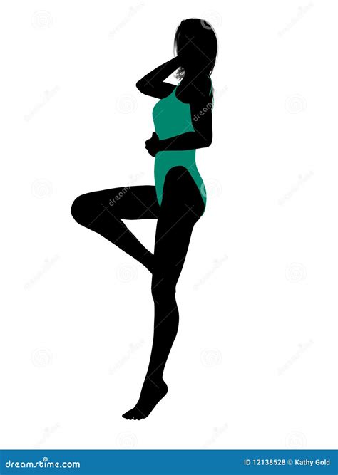 Female Swimsuit Silhouette Royalty Free Stock Photos Image 12138528