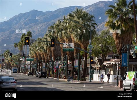 Downtown Palm Springs California USA Stock Photo Alamy