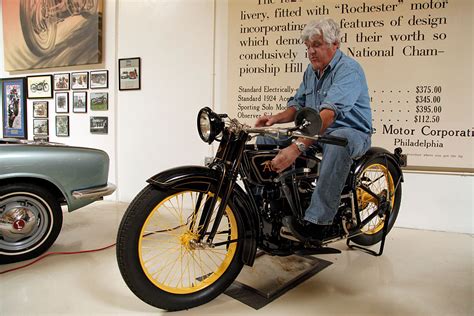 Jay leno. i was surprised to hear back: Jay Leno Reveals a Rare Motorcycle Room in His Garage for ...