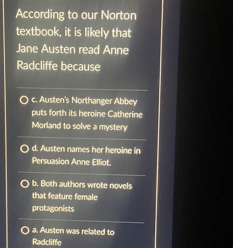 According To Our Norton Textbook It Is Likely That