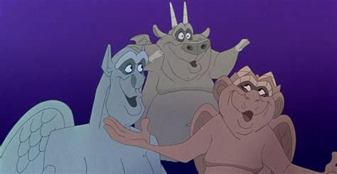 Gargoyles From Hunchback Of Notre Dame Best Disney Movies Disney Fun