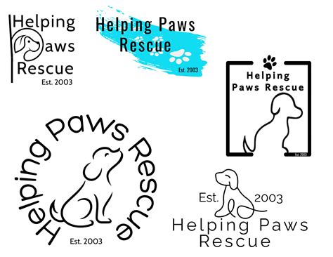 Logos Helping Paws Rescue
