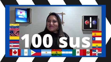100 Suscriptores En Youtube Placa De Los 100 Sus 100 Subscribers On