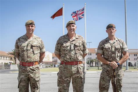 Regimental Promotion And New Regimental Sergeant Major Your Gibraltar
