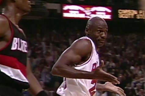 22nd Anniversary Of Michael Jordans Shrug Against Portland In Nba