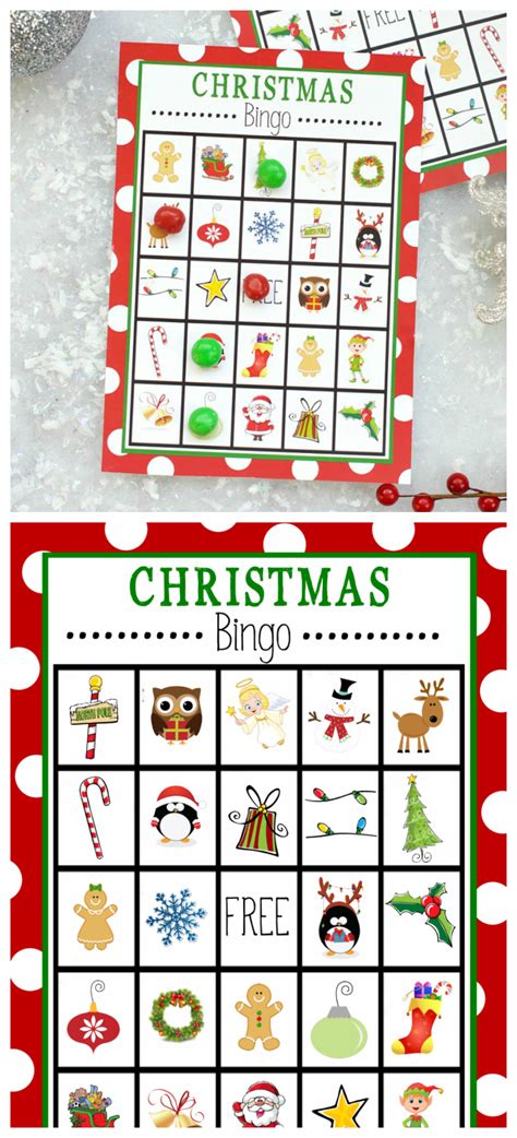 11 Free Printable Christmas Bingo Games For The Famil
