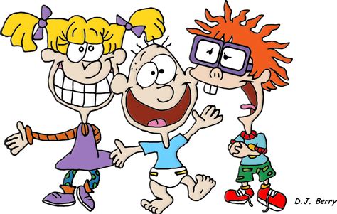 Angelica Tommy And Chuckie Nickelodeon Characters Chuckie Clipart