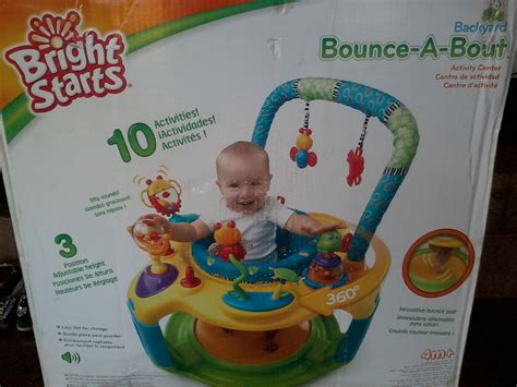Aliff Preloved Store Bright Start Bounce A Bout Exersaucer